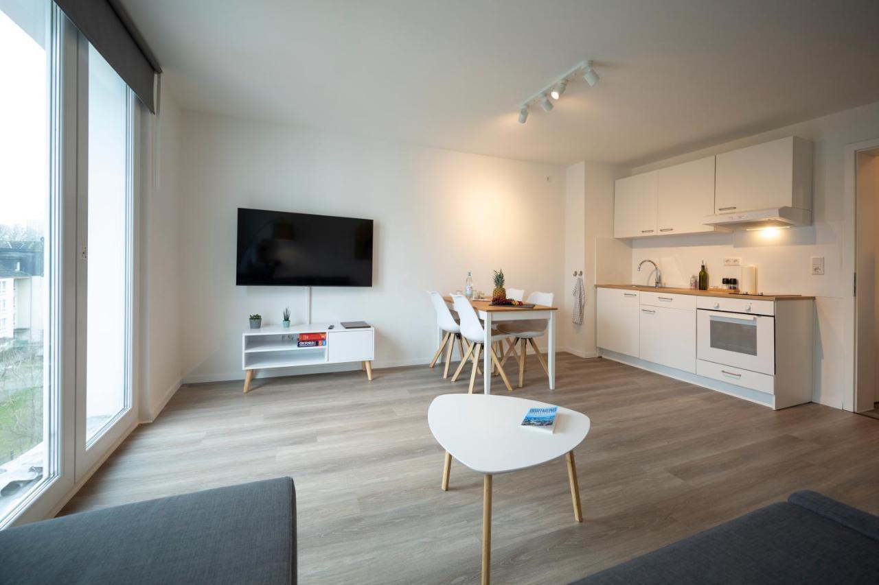 Jaybnb - Apartment Direkt Am Hafen - Mit Uhd Tv Und Netflix Dortmund Exterior foto
